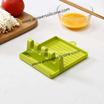 Silicone Spoon Rests Cooking Utensils Holder for Kitchen